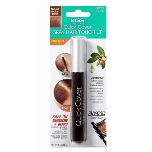 Kiss Quick Cover Beyaz Kapatıcı Rimel Kızıl Kahve 7g - 2