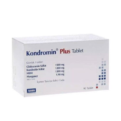 Kondromin Plus 90 Tablet Takviye Edici Gıda - Assos İlaç