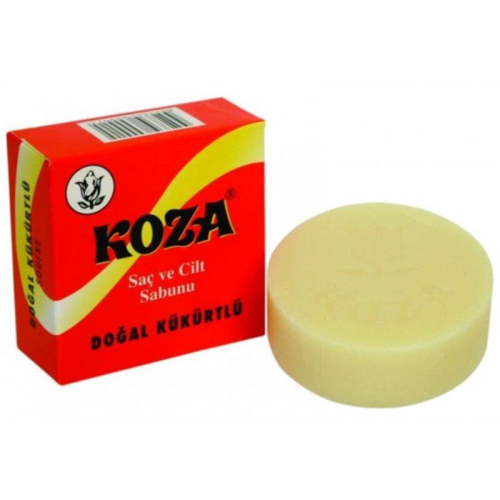 Koza Saç ve Cilt Sabunu Doğal Kükürtlü 105 GR - Koza