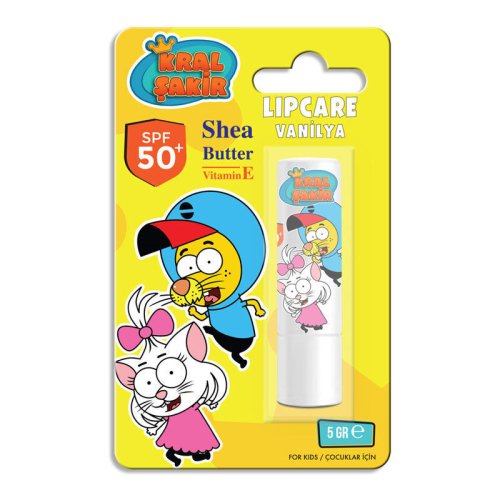 Kral Şakir SPF50+ Vanilyalı Dudak Koruyucu 5 gr - Kiva Cosmetics