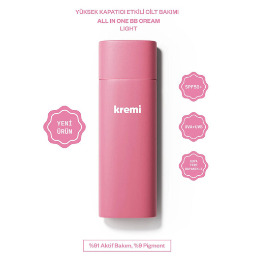 Kremi All IN One BB Cream 50 ml - Light - 3