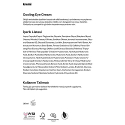 Kremi Cooling Eye Cream 20 ml - 6