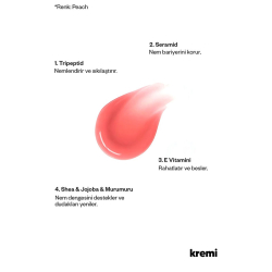 ​Kremi Lip Vitamin Balm 13 ml - Peach - 3