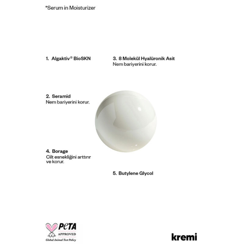 Kremi Serum In Moisturizer 50 ml - 3