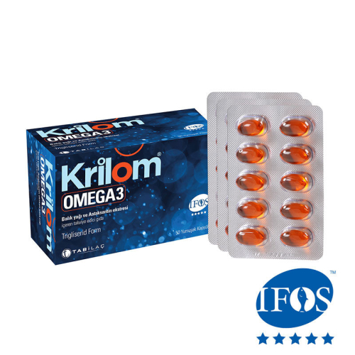 Krilom Omega 3 50 Yumuşak Kapsül - 2