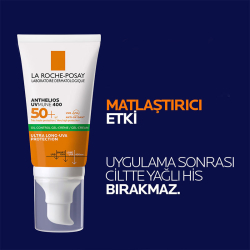 La Roche Posay Anthelios Oil Control Gel Cream Spf50+ Yağlı ve Karma Ciltler İçin Yüz Güneş Kremi 50 ml - 2