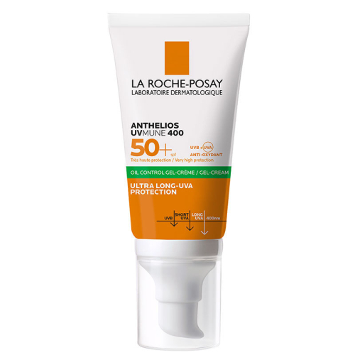 La Roche Posay Anthelios Oil Control Gel Cream Spf50+ Yağlı ve Karma Ciltler İçin Yüz Güneş Kremi 50 ml - La Roche Posay