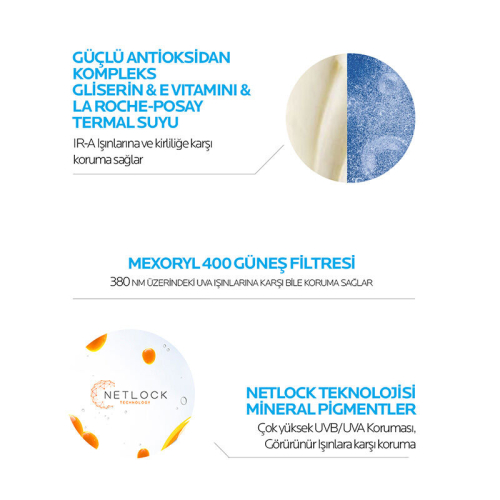 La Roche Posay Anthelios UVmune400 Invisible Fluid Tüm Cilt Tipleri İçin SPF50+ Yüz Güneş Kremi 50 ml - 3