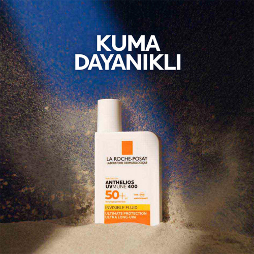 La Roche Posay Anthelios UVmune400 Invisible Fluid Tüm Cilt Tipleri İçin SPF50+ Yüz Güneş Kremi 50 ml - 4
