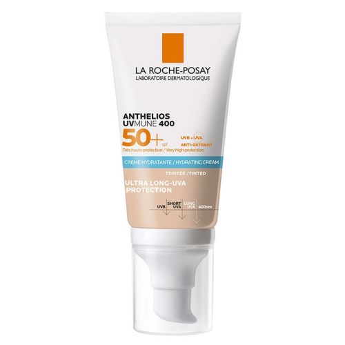 La Roche Posay Anthelios UVmune SPF+50 Hassas Ciltler İçin Yüksek Korumalı Renkli Yüz Güneş Kremi 50 ml - 1