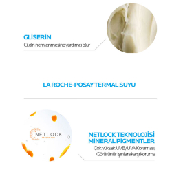 La Roche Posay Anthelios UVmune SPF+50 Hassas Ciltler İçin Yüksek Korumalı Renkli Yüz Güneş Kremi 50 ml - 3