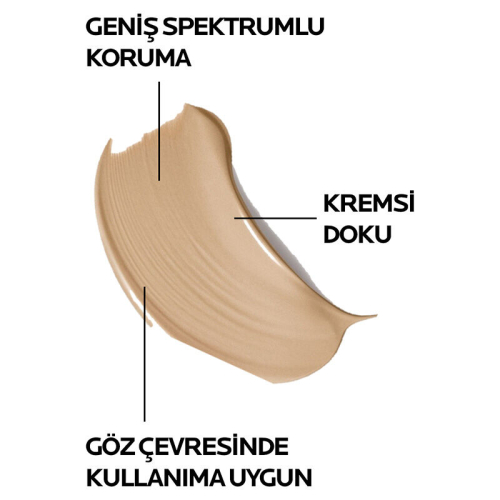 La Roche Posay Anthelios UVmune SPF+50 Hassas Ciltler İçin Yüksek Korumalı Renkli Yüz Güneş Kremi 50 ml - 2