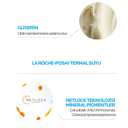 La Roche Posay Anthelios UVmune SPF+50 Hassas Ciltler İçin Yüksek Korumalı Renkli Yüz Güneş Kremi 50 ml - 3