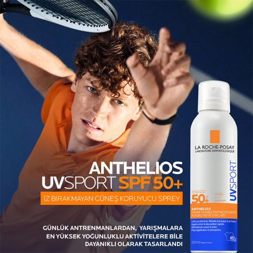 La Roche Posay Anthelios UVSPORT SPF50+ Güçlü Güneş Koruyucu Sprey 200 ml - 3