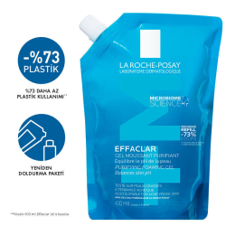 La Roche Posay Effaclar Yağlı Ciltler için Temizleme Jeli 400ml - Refill - 2