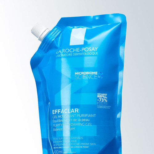 La Roche Posay Effaclar Yağlı Ciltler için Temizleme Jeli 400ml - Refill - 4