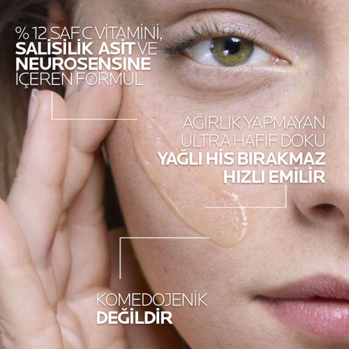 La Roche Posay Saf C12 Vitamini Işıltı Veren Serum 30 ml - 2