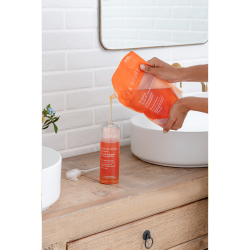La Rosee Paris Organik Ayçiçek Çekirdeği Yağlı Temizleyici Duş Yağı Refill 800 ml - 4