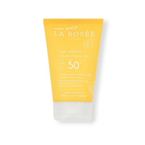 La Rosee Paris Organik Kayısı Yağlı SPF 50+ Çok Yüksek Korumalı Çoçuk Güneş Koruyucu Süt 125 ml - La Rosee Paris