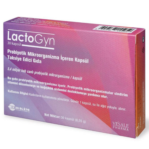 Lactogyn Probiyotik 30 Kapsül - Lactogyn
