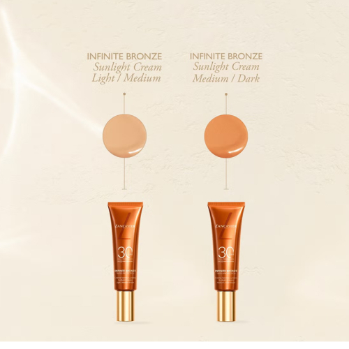 Lancaster Infinite Bronze Spf 30 Renkli Güneş Koruyucu Medium Dark Ton 50 ml - 2