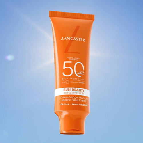 Lancaster Sun Beauty Sensitive Mineral Face Cream SPF50 50ml - 3