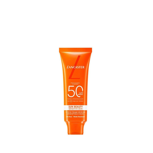 Lancaster Sun Beauty Sensitive Mineral Face Cream SPF50 50ml - Lancaster