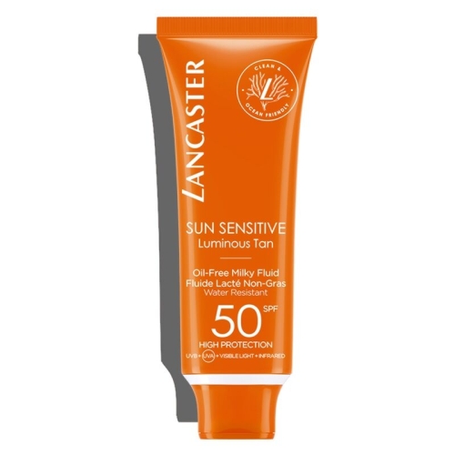 Lancaster Sun Sensitive Oil Free Milky Fluid SPF50 Güneş Koruyucu Süt 50 ml - Lancaster