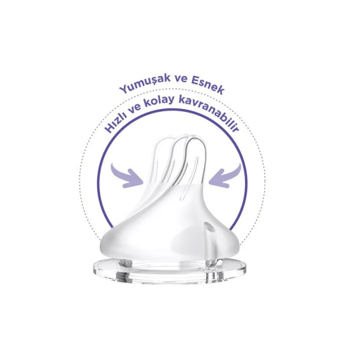 Lansinoh Cam Biberon ve NaturalWave Biberon Emziği 160 ml - 3