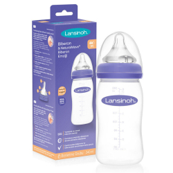 Lansinoh Biberon ve NaturalWave Biberon 240 ml - 1