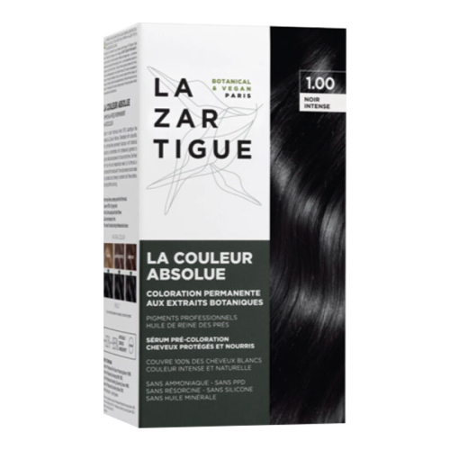 Lazartigue Saç Boyası 1.00 Siyah - 1