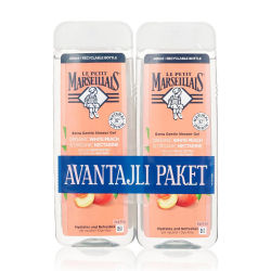 Le Petit Marseillais Şeftali ve Nektarin Duş Jeli 2x 400 ml - 1