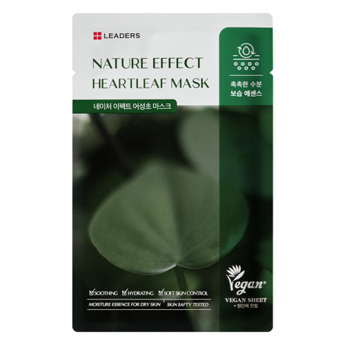 Leaders Nature Effect Heartleaf Nemlendirici Maske 21 ml - Leaders