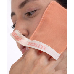 Letscrub Floş İpek Yavruağzı Yüz Kesesi - 2