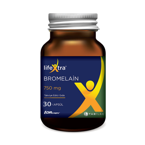 LifeXtra Bromelain 30 Kapsül - TAB İlaç Sanayi A.Ş