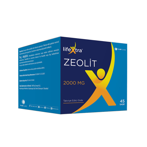 LifeXtra ZEOLİT Zeolit Saşe Takviye Edici Gıda 45 Saşe - TAB İlaç Sanayi A.Ş
