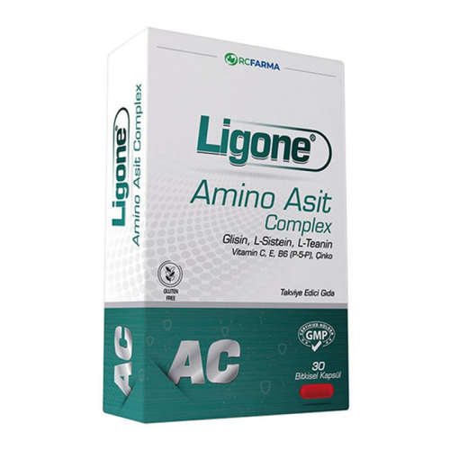 Ligone Amino Asit Complex Takviye Edici Gıda 30 Kapsül - RC Farma