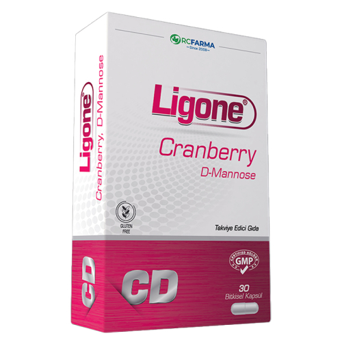 Ligone Cranberry D-Mannose Takviye Edici Gıda 30 Kapsül - RC Farma