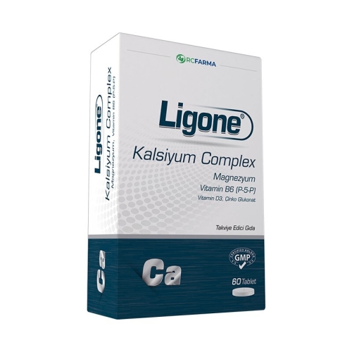 Ligone Kalsiyum Complex Takviye Edici Gıda 60 Tablet - RC Farma