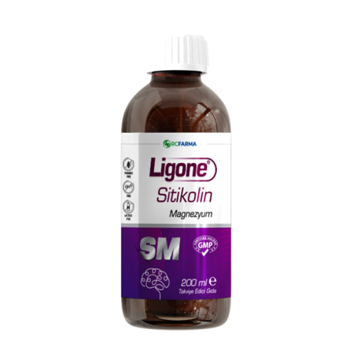 Ligone Sitikolin Magnezyum Sıvı Takviye Edici Gıda 200 ml - RC Farma