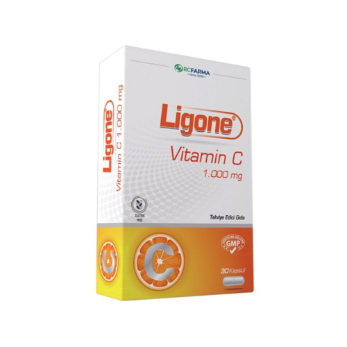 Ligone Vitamin C Takviye Edici Gıda 30 Kapsül - RC Farma