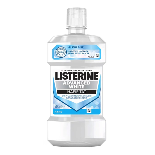 Listerine Advanced White Hafif Tat 500 ml - Listerine