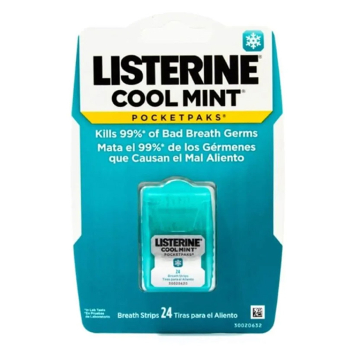 Listerine Cool Mint PocketPaks 24 Yaprak - Listerine