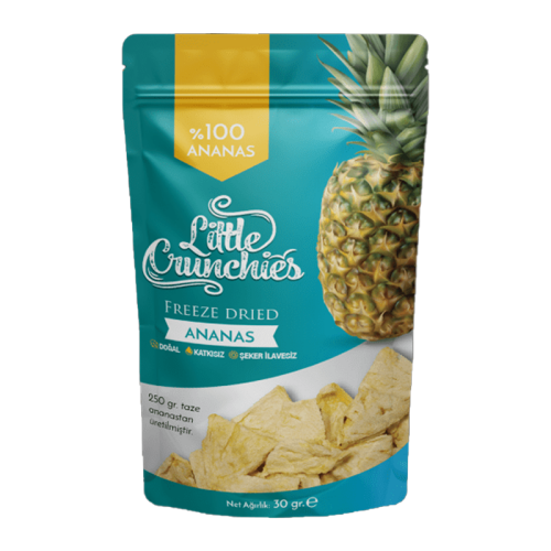 Little Crunchies Freeze Dried Ananas 30 gr - Little Crunchies