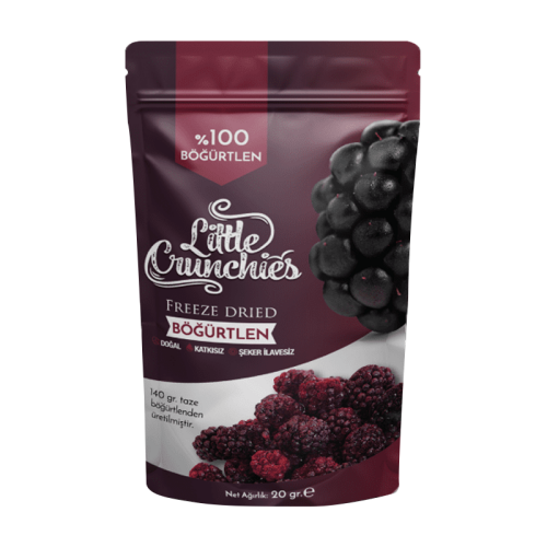 Little Crunchies Freeze Dried Böğürtlen 20 gr - Little Crunchies