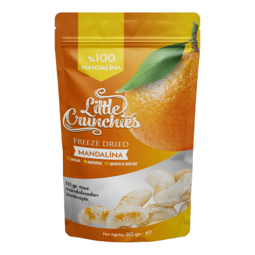 Little Crunchies Freeze Dried Mandalina 20 gr - Little Crunchies