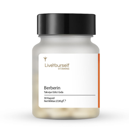 LiveYourself Berberin (Karamuk) İçeren Takviye Edici Gıda 30 Kapsül - LiveYourself