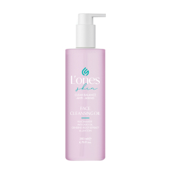 Lones Nemlendirici Aydınlatıcı Çift Aşamalı Yüz Temizleme Yağı ve Jeli 200 ml - 1