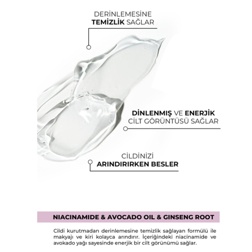 Lones Nemlendirici Aydınlatıcı Çift Aşamalı Yüz Temizleme Yağı ve Jeli 200 ml - 4