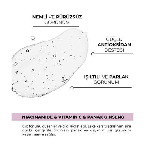 Lones Aydınlatıcı ( C Vit) Leke Karşıtı Serum 30 ml - 3